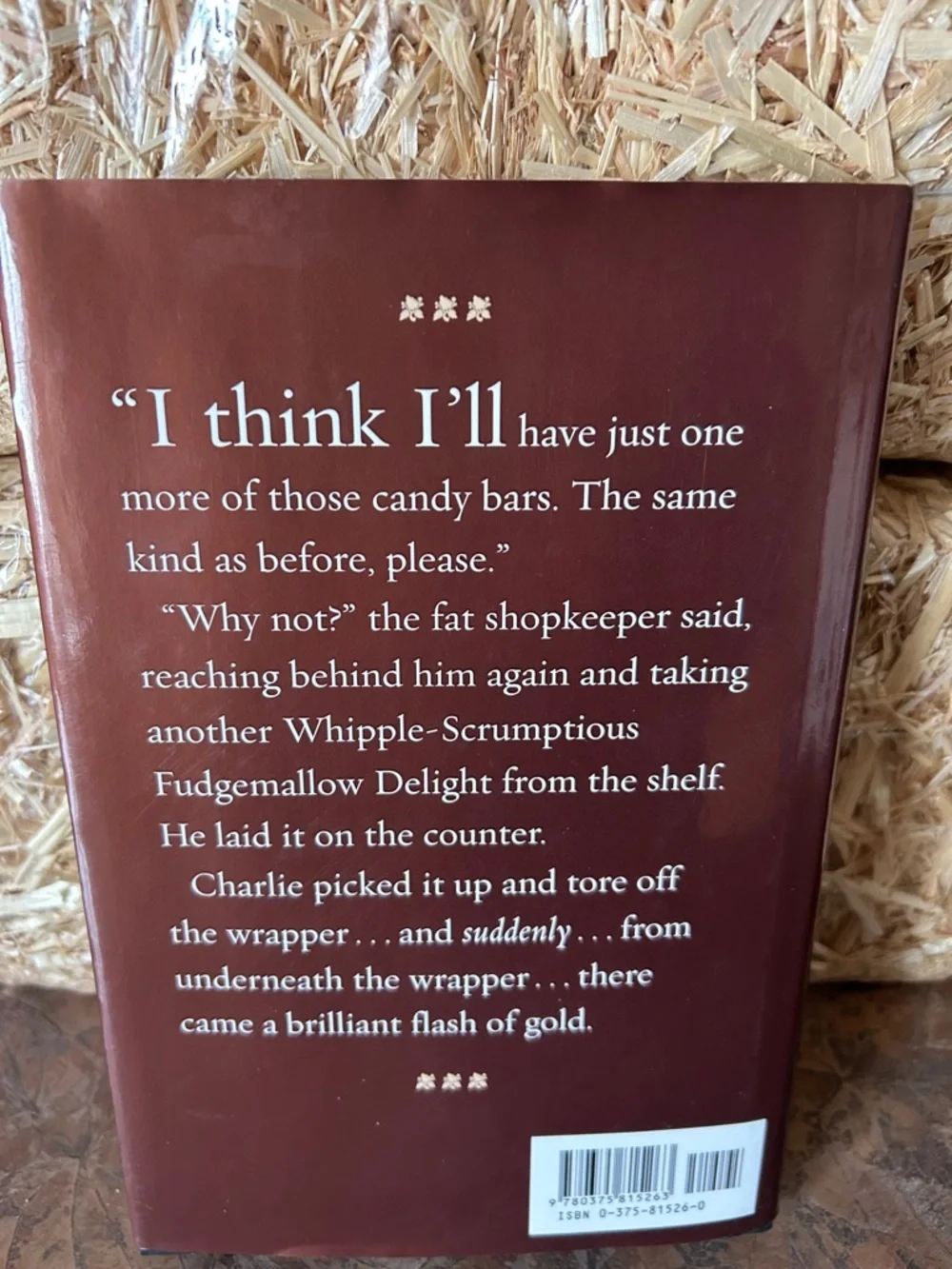 Charlie and the Chocolate Factory Vintage Hard Cover Novel with Sleeve